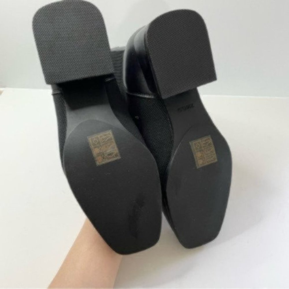 US Size 10, EU Size 41 C. Paravano Black Boots Mesh Combat Boots Womens Shoes - Picture 12 of 13